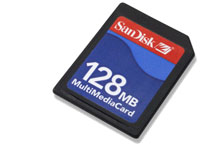 128MB Multimedia Card