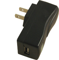 ADP-5V1A-MiniUSB - 5V Adapter with MiniUSB plug.
