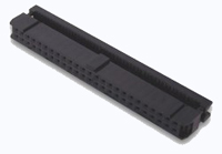 IDC Socket Connector - Dual Row 0.1' Socket, IDC, 10 Position (2x5), Polarized