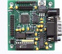 Motorola 68HC908-GP32 (68HC08 compatible) micro-controller , 32K Flash, 512 bytes RAM
