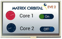 EVE2-43A-BLM-TPR Display Module