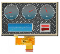 MOP-TFT800480-70A-BLM-TPN Display Module