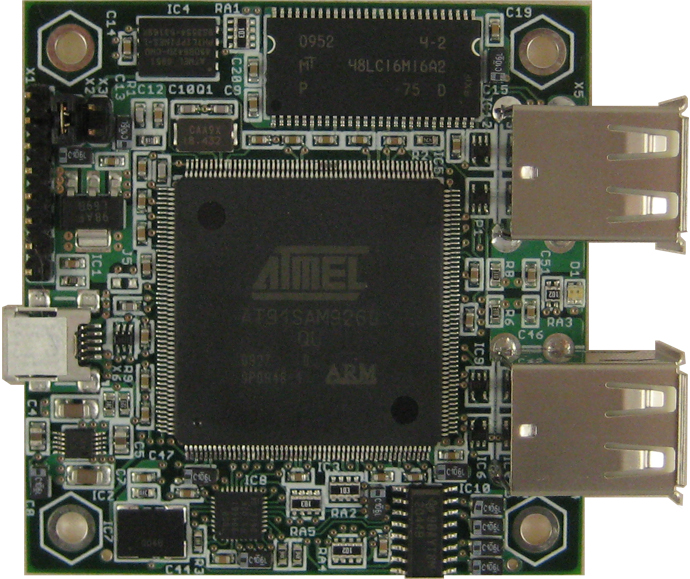 GadgetPC - Single Board Computer with ARM9 & 5 USB ports