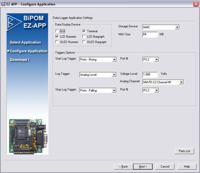 EZ-APP - EZ-APP is a unique microcontroller application development concept that was created by BiPOM Electro