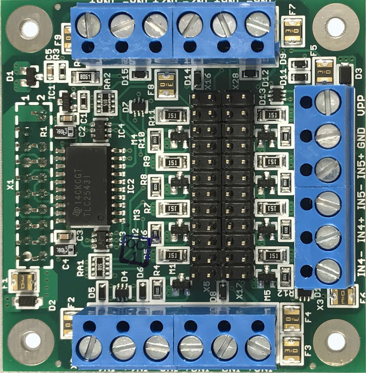 DAQ-2543-LOOP-8 - 12-bit 8-channel Analog Peripheral Board