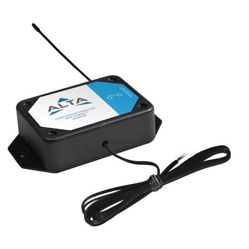 ALTA Wireless Dry Contact Sensor (AA) - ALTA WIRELESS DRY CONTACT SENSOR,900 MHz,12 inch probe - AA BATTERY POWERED