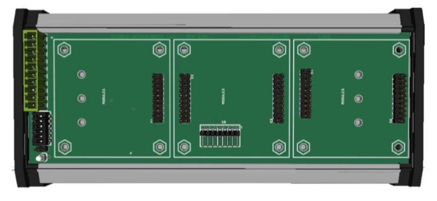 METRIO - Remote I/O Unit, bare board, non-isolated RS485, no enclosure